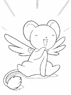Cardcaptor Sakura Coloring Page